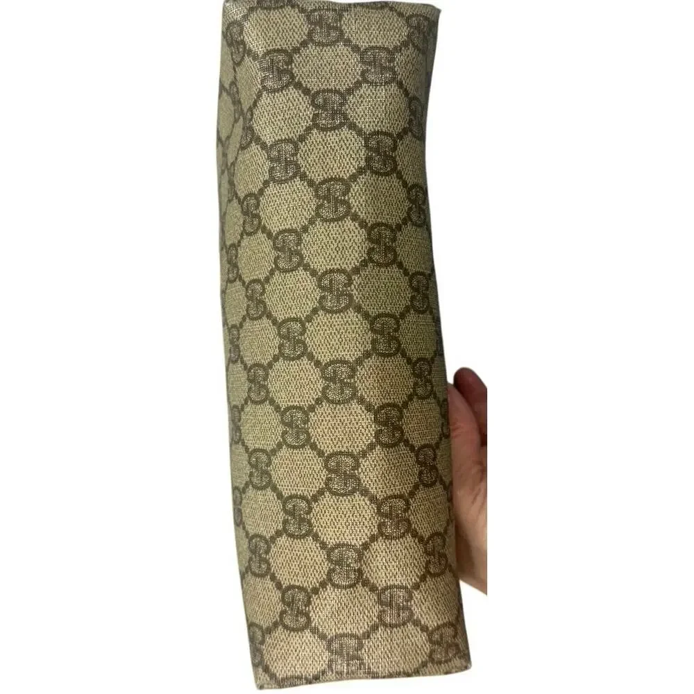 Gucci GG Supreme Monogram Canvas Convertible Crossbody Pouch Vintage